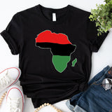 Africa Map T-Shirt, Happy Kwanzaa Shirt, African Family Tee, Black History Shirt