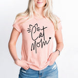 Cat Mom Shirt, Kitten Mommy Tee, Cat Mama T-Shirt, Cat Lover Shirt