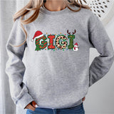 Custom Gigi Claus T-Shirt, Grandma Christmas Sweatshirt, Nana Xmas Tee