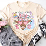 Cow Easter Bunny Shirt, Easter Heifer Lover Shirt