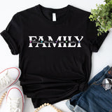 Custom Family Name Shirt, Family With Names, Customized Family Shirt, Family Shirt