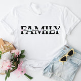 Custom Family Name Shirt, Family With Names, Customized Family Shirt, Family Shirt