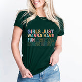 Girls Just Wanna Have Fundamental Human Rights Shirt, Women Rights Shirt