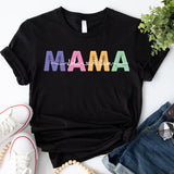 Custom Mama Shirt, Mom Shirt With Names, Personalized Mama T-shirt