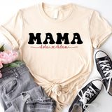 Custom Mama Shirt, Mom Shirt With Names, Personalized Mama T-shirt