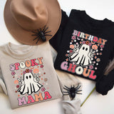 Spooky Mama Shirt, Birthday Ghoul T-shirt