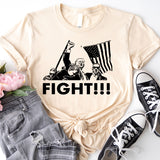 I Will Never Stop Fighting For America Shirt, We Are With Trump Shirt