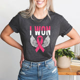 I Won Breast Cancer Awareness Shirt, In October We Wear Pink, Cancer Awareness Month