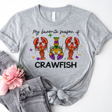 Mardi Gras Crawfish Shirt, Crawfish Party Tee, Crawfish Beads, Crawfish Season Tee