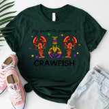 Mardi Gras Crawfish Shirt, Crawfish Party Tee, Crawfish Beads, Crawfish Season Tee