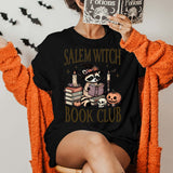 Salem Witch Book Club Halloween Shirt, Book Lover Shirt