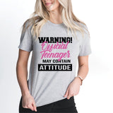 Warning Official Teenager Shirt, Birthday Girl Shirt, 13'th Birthday Tee - Nesta Tees