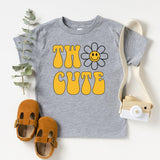 Two Cute Shirt, Second Birthday Tee, 2nd Birthday Shirt, Birthday Girl Shirt, Two Age T Shirt - Nesta Tees