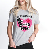 On Wednesday We Wear Pink Girls Shirt, Wednesday Shirt, Best Friends Shirts, Pink Day Tee