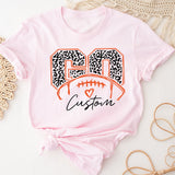 Football T-Shirt, Team Name Shirt, Game Day Shirt, Football Player Tee, Football Mom Shirt