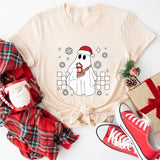 Christmas Ghost Bougie Shirt, Xmas Ghost Shirt, Ghost Holiday Shirt