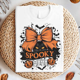 Spooky Mama Shirt, Halloween Black Cat Mom Shirt