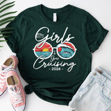 Girls Gone Cruising 2024 T-Shirt, Girls Cruising Shirt, Bachelorette Cruise Tee