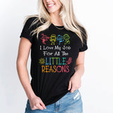 I Love My Job For All The Little Reasons, Daycare Teacher Shirt, Back to School Shirt