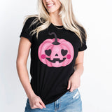 Pink Pumpkin Shirt, Breast Cancer Awareness Shirt, In October We Wear Pink Shirt