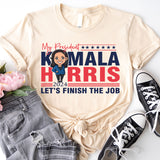 Kamala Harris Let's Finish The Job Shirt