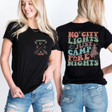 No City Lights Just Camp Fire Nights Shirt, Camp School Shirt, Camping Club Tee