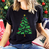 Christmas Tree Shirt, Dinosaur Shirt, T Rex Christmas Shirt, Christmas Baby Tee