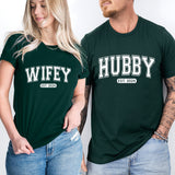 Wifey and Hubby Shirts,Wedding Shirts, Mr and Mrs Shirt