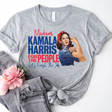 Madam Kamala Harris Shirt, Kamala Harris Let's Finish The Job Shirt