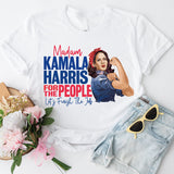 Madam Kamala Harris Shirt, Kamala Harris Let's Finish The Job Shirt