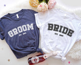 Bride and Groom Shirts, Mr and Mrs Shirt, Bridal Party Shirts