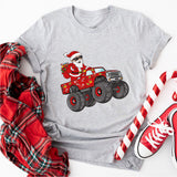 Christmas Truck Shirt, Santa Claus Christmas Shirt, Christmas Tee