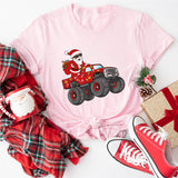 Christmas Truck Shirt, Santa Claus Christmas Shirt, Christmas Tee