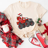 Christmas Truck Shirt, Santa Claus Christmas Shirt, Christmas Tee