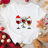 Christmas Wine Lovers Shirt, Christmas Spirits Shirt, Christmas Wine Party Shirt