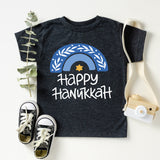 Happy Hanukkah Shirt, Love and Light Hanukkah Shirt, Menorah Shirt