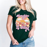 Sunshine On My Mind Shirt, Good Morning Shirt, Motivational Shirt