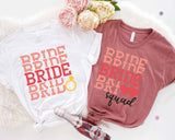 Bride Squad T-Shirt, Bride Crew Tee