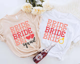 Bride Squad T-Shirt, Bride Crew Tee