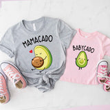 Papacado Mamacado Shirt, Avacado Baby Shower Shirt, Pregnancy Shirt, New Mom Shirt