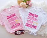 Here Comes To Bride Shirt, Bridal Party Shirt