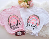 Leopard Bride Team Shirt, Bachelorette Party Tees