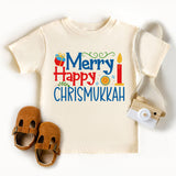 Merry Happy Chrismukkah Shirt, Shine and Bright Like a Menorah, Hanukkah Shirt