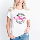 Warning Official Teenager Shirt, 13'th Birthday Tee, Birthday Girl Shirt, Thirteenth Birthday