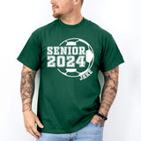 Senior Soccer T-Shirt, School Soccer Shirt, Graduate Shirt, Graduation Tee