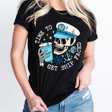 Cruise Crew Shirt, Skeleton Cruising Tee, Boujee Cruise Shirt