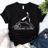 Yoga Shirt, Yoga Poses Shirt, Downward Dog Shirt, Namaste Shirt, Funny Yoga Shirt