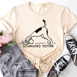 Yoga Shirt, Yoga Poses Shirt, Downward Dog Shirt, Namaste Shirt, Funny Yoga Shirt