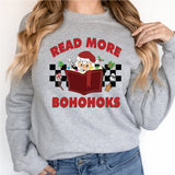 Read More Bohohoks T-Shirt, Santa Claus Shirt, Teacher Christmas Tee