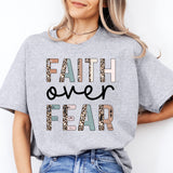 Faith Over Fear Shirt, Christian Mom Shirt, Godly Woman Shirt